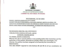 FAMILIES SEEK REPS’ INTERVENTION OVER BREACH OF COURT ORDER BY STERLING PETROCHEMICALS AND FERTILIZERS LIMITED